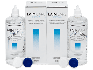 LAIM-CARE kontaktlencse folyadék 2x400ml - Gazdaságos duo kiszerelés - ápolószer