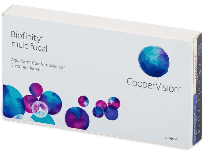Biofinity Multifocal (3 db lencse) - Multifokális kontaktlencsék