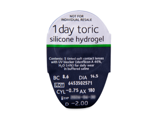 MyDay daily disposable toric (30 db lencse) - Buborékcsomagolás előnézete
