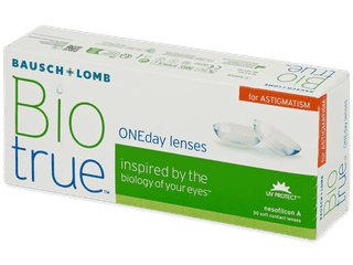 Biotrue ONEday for Astigmatism (30 lencse) - Tórikus kontaktlencsék