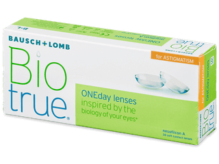 Biotrue ONEday for Astigmatism (30 lencse) - Tórikus kontaktlencsék