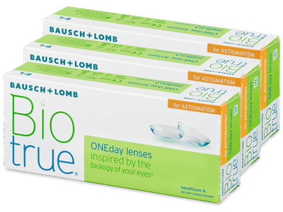 Biotrue ONEday for Astigmatism (90 lencse)