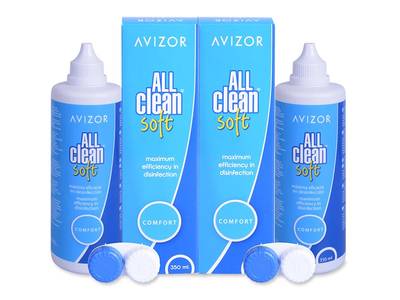 Avizor All Clean Soft kontaktlencse folyadék 2 x 350 ml