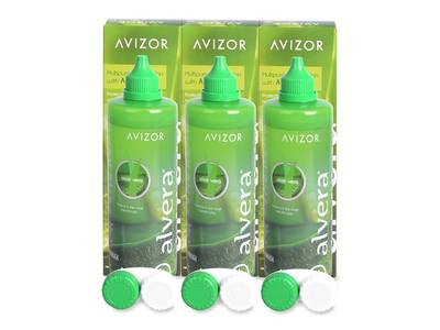 Alvera kontaktlencse folyadék 3 x 350 ml