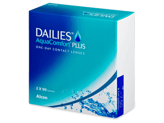 Dailies AquaComfort Plus (180 db lencse) - Napi kontaktlencsék