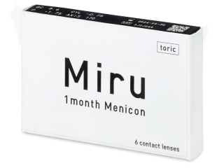 Miru 1 Month Menicon for Astigmatism (6 lencse) - Tórikus kontaktlencsék