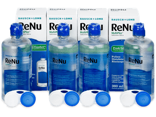 ReNu MultiPlus kontaktlencse folyadék 4 x 360 ml - Ez a termék ilyen változatú csomagolásban is kapható