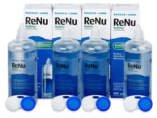 ReNu MultiPlus kontaktlencse folyadék 4x 360 ml - Gazdaságos 4-es kiszerelés - ápolószer