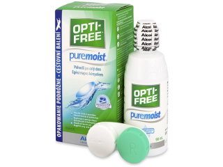 OPTI-FREE PureMoist kontaktlencse folyadék 90 ml  - Ápolószer