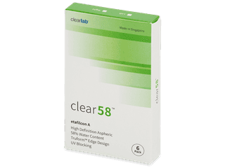 Clear 58 (6 db lencse)