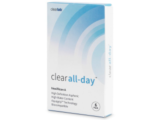 Clear All-Day (6 db lencse) - Havi kontaktlencsék