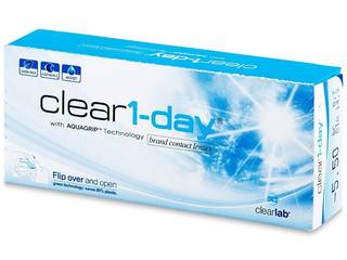 Clear 1-Day (30 db lencse) - Napi kontaktlencsék