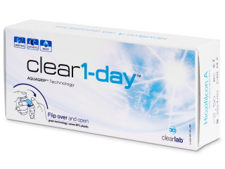 Clear 1-Day (30 db lencse) - Napi kontaktlencsék