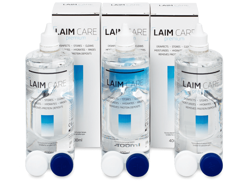 LAIM-CARE kontaktlencse folyadék 3x400 ml  - Gazdaságos hármas kiszerelés - ápolószer