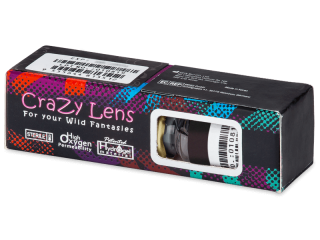 ColourVUE Crazy Lens - Blue Star - dioptria nélkül (2 db lencse) - Ez a termék ilyen változatú csomagolásban is kapható