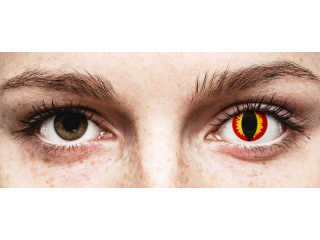 ColourVUE Crazy Lens - Dragon Eyes - dioptria nélkül (2 db lencse)