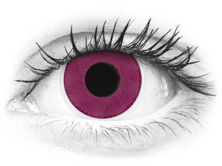 ColourVUE Crazy Lens - Purple - dioptria nélkül (2 db lencse)