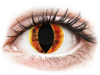 ColourVUE Crazy Lens - Saurons Eye - dioptria nélkül (2 db lencse) - Coloured contact lenses
