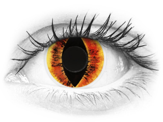 ColourVUE Crazy Lens - Saurons Eye - dioptria nélkül (2 db lencse)