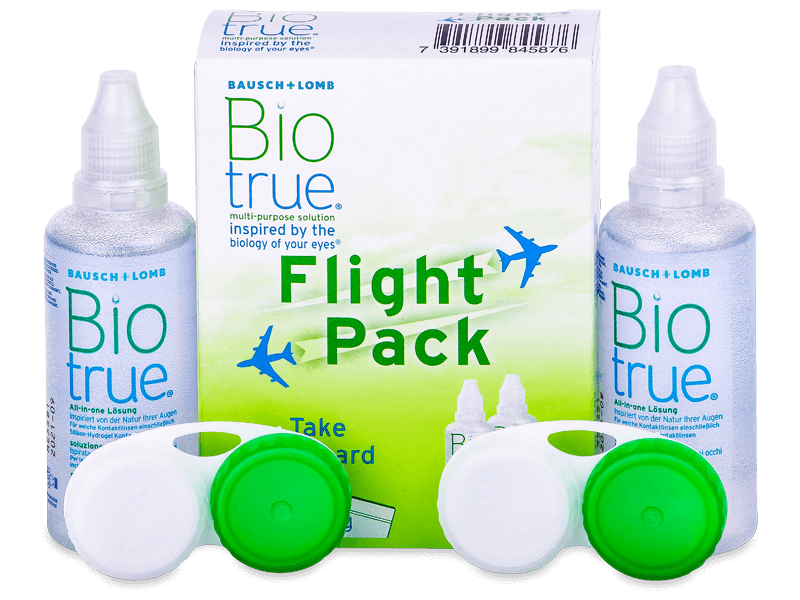 Biotrue Flight Pack 2 x 60 ml - Kedvezményes csomag