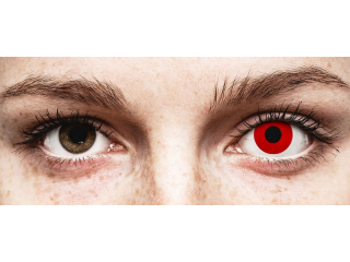 ColourVUE Crazy Lens - Red Devil - dioptriával (2 db lencse)