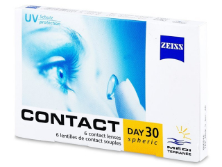 Carl Zeiss Contact Day 30 Spheric (6 db lencse) - Havi kontaktlencsék