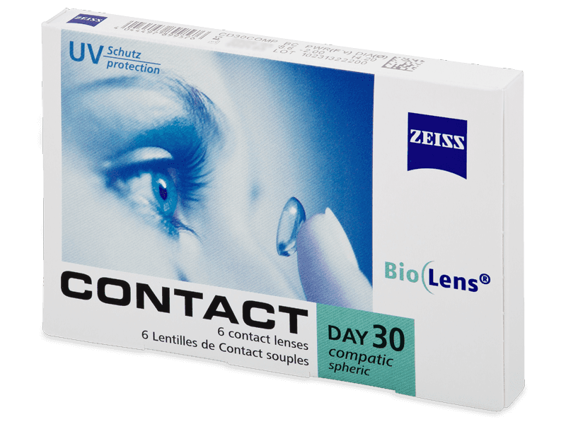Carl Zeiss Contact Day 30 Compatic (6 db lencse) - Havi kontaktlencsék