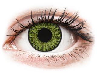 TopVue Color - Fresh green - dioptriával napi lencsék (10 db lencse) - Coloured contact lenses
