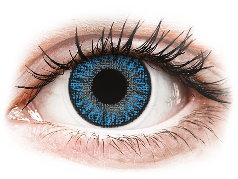 TopVue Color - Sapphire Blue - dioptriával napi lencsék (10 db lencse) - Coloured contact lenses