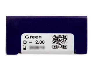 TopVue Color - Green - dioptriával (2 db lencse) - Paraméterek előnézete