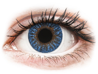 TopVue Color - True Sapphire - dioptriával (2 db lencse)