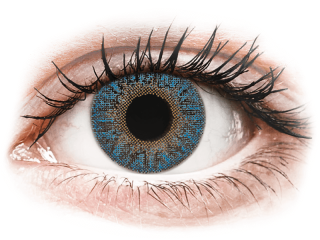 TopVue Color - True Sapphire - dioptriával (2 db lencse) - Coloured contact lenses