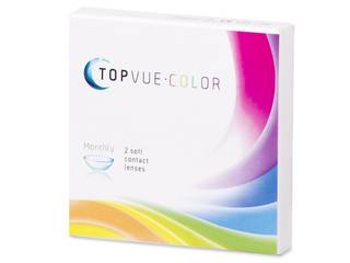 TopVue Color - Turquoise - dioptriával (2 db lencse) - Korábbi csomagolás