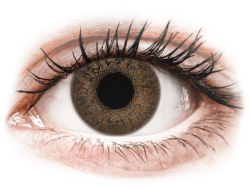 TopVue Color - Brown - dioptria nélkül (2 db lencse) - Coloured contact lenses