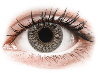 TopVue Color - Grey - dioptria nélkül (2 db lencse) - Coloured contact lenses