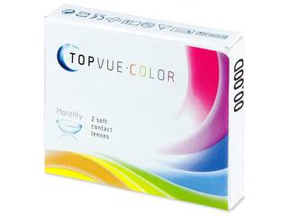 TopVue Color - True Sapphire - dioptria nélkül (2 db lencse) - Korábbi csomagolás