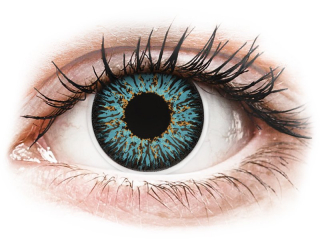 ColourVUE Glamour Aqua - dioptriával (2 db lencse) - Coloured contact lenses