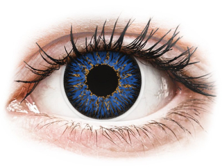 ColourVUE Glamour Blue - dioptria nélkül (2 db lencse) - Coloured contact lenses