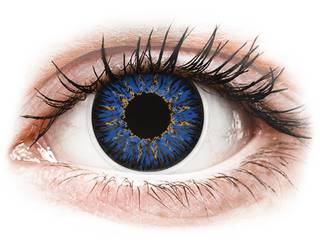 ColourVUE Glamour Blue - dioptriával (2 db lencse)