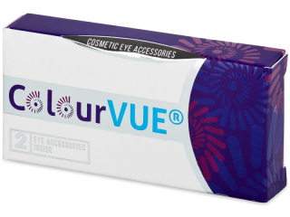 ColourVUE Glamour Blue - dioptriával (2 db lencse) - Ez a termék ilyen változatú csomagolásban is kapható