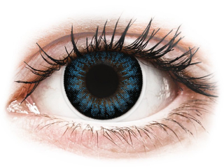ColourVUE BigEyes Cool Blue - dioptria nélkül (2 db lencse) - Coloured contact lenses