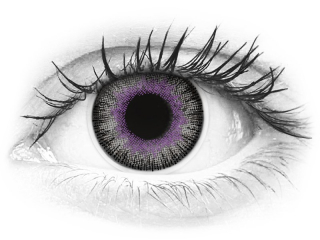 ColourVUE Fusion Violet Gray - dioptria nélkül (2 db lencse)