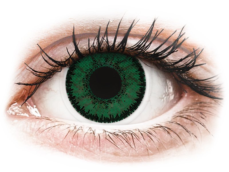 SofLens Natural Colors Aquamarine - dioptriával (2 db lencse) - Coloured contact lenses