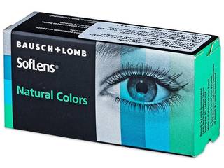 SofLens Natural Colors Emerald - dioptriával (2 db lencse)