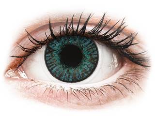 FreshLook ColorBlends Brilliant Blue - dioptriával (2 db lencse) - Coloured contact lenses