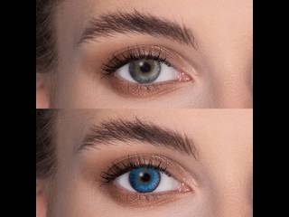 FreshLook ColorBlends Brilliant Blue - dioptriával (2 db lencse)