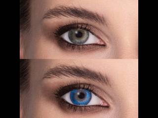 FreshLook ColorBlends True Sapphire - dioptriával (2 db lencse)