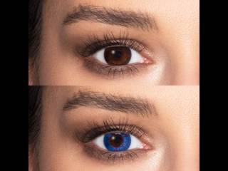 FreshLook Colors Sapphire Blue - dioptriával (2 db lencse)