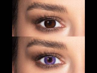 FreshLook Colors Violet - dioptriával (2 db lencse)