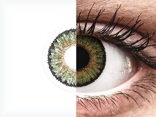 FreshLook One Day Color Green - dioptriával (10 db lencse)